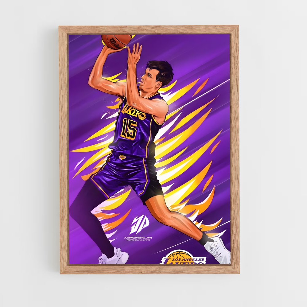 Poster Austin de reaves – affiche Basketball (vue 4)